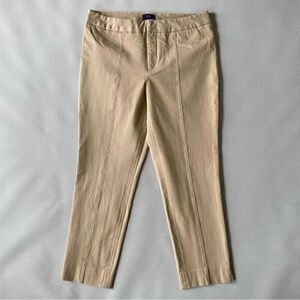NYDJ Neutral Beige Ankle Pants Women’s Size 10